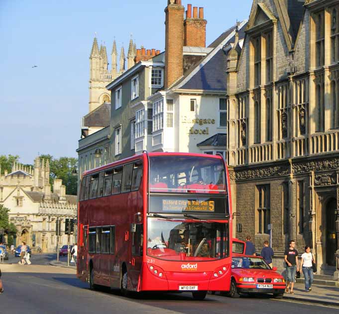 Oxford Bus Company Scania N230UD Alexander Dennis Enviro400 231